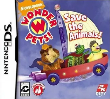 Wonder Pets! - Save the Animals! (USA) box cover front